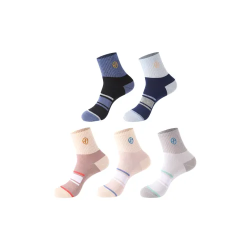 Lanza Mid Calf Socks Men's 5 Pack