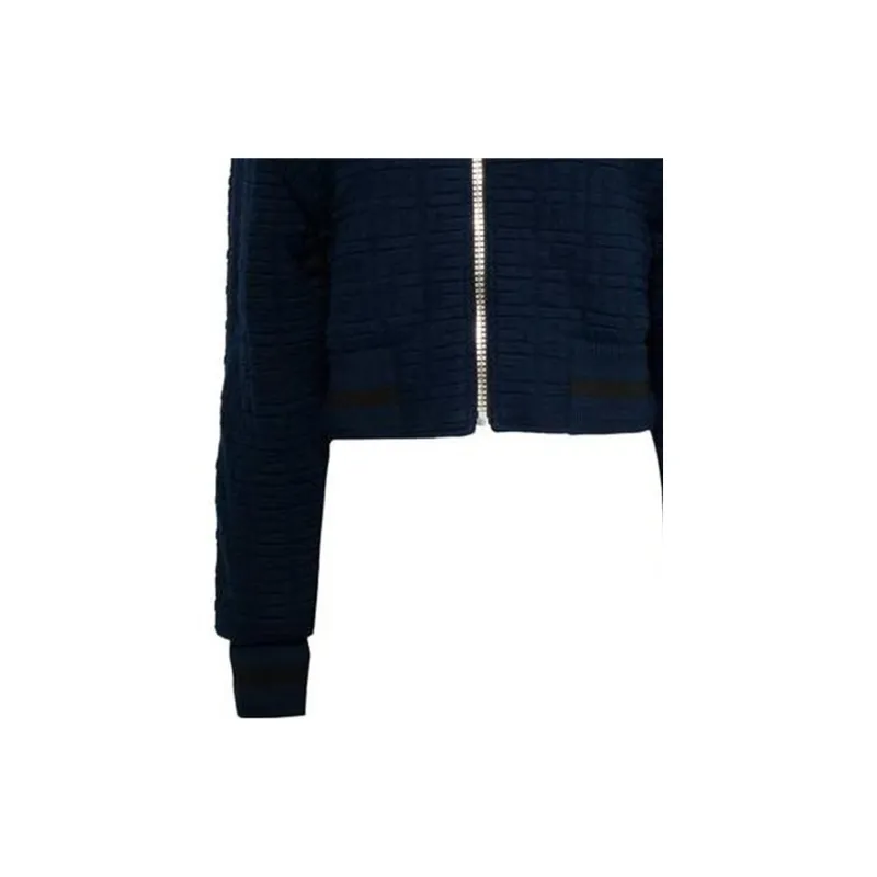 Givenchy 4G Cropped Bomber Jacket 'Dark Navy'-2