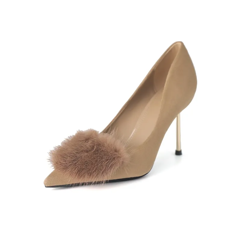 YAFEI XUANYU Slim Heel High Heels Women's-7
