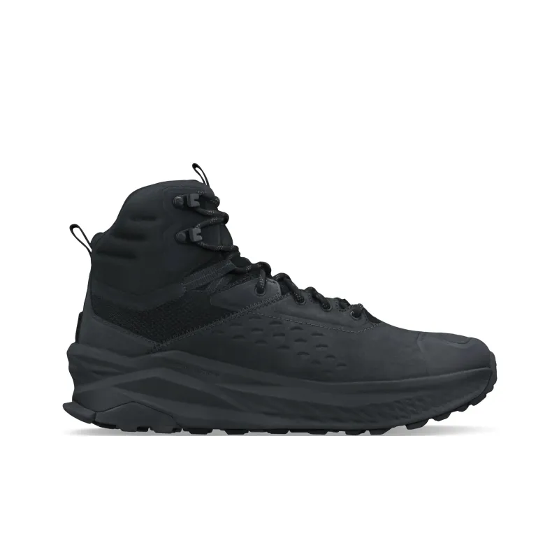 Altra OLYMPUS 6 Wear resistant And Lightweight Mid Top Hiking Shoes Men's Black-1