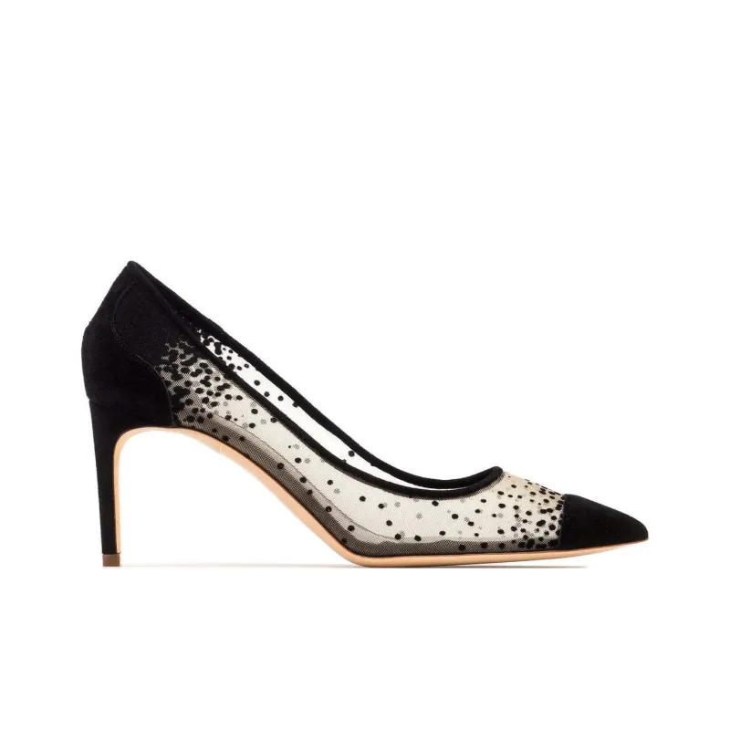 Rupert Sanderson Aquila 95mm Mesh Pumps-1