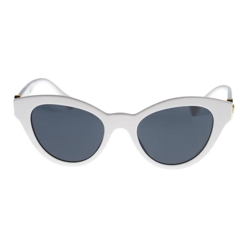 VERSACE Acetate Cat Eye Sunglasses Women's White-1
