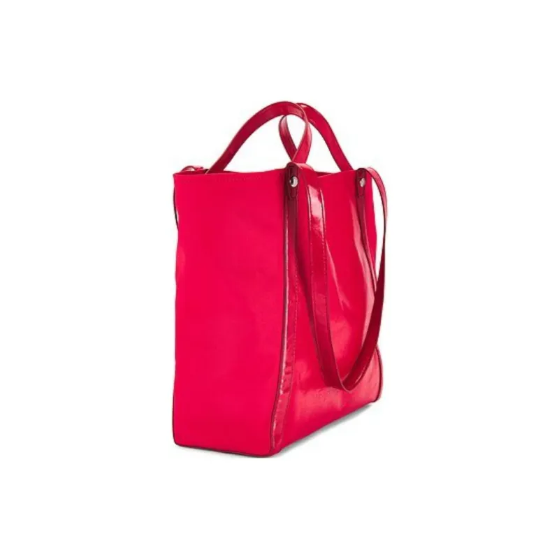 RAG&BONE Coated Canvas Tote Bag Shopping Bag Shoulder Bag Handbag Women's Chestnut Red-3