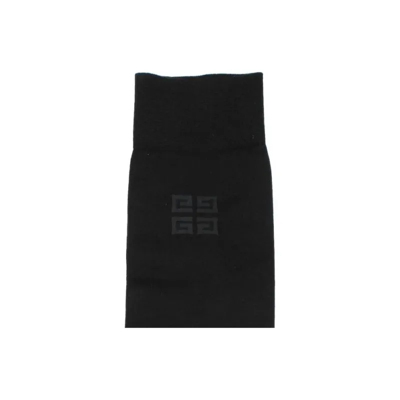 GIVENCHY Knee-High Socks Men's 1 Pack Black-1