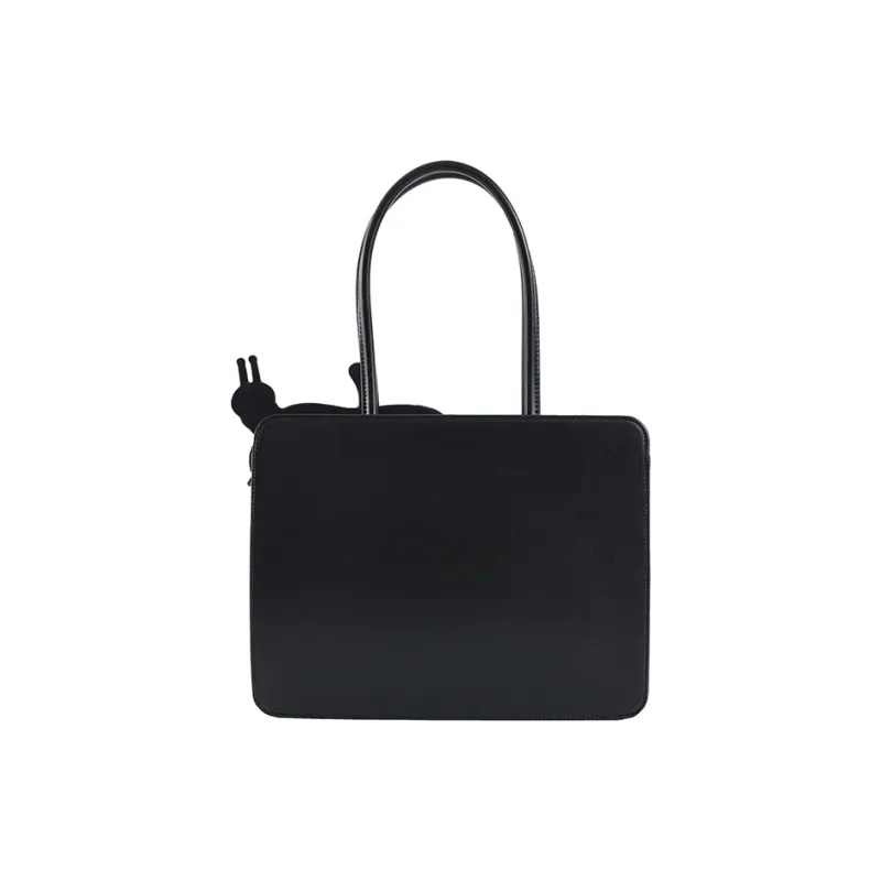 Crying Center PU Laptop Bag Regular Unisex Black-8
