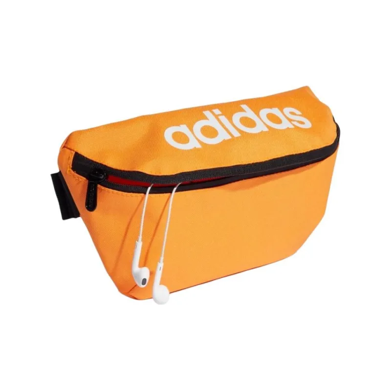 Adidas Polyester Shoulder Bag Crossbody Bag Sling Bag Fanny Pack Small Size Unisex Orange-2