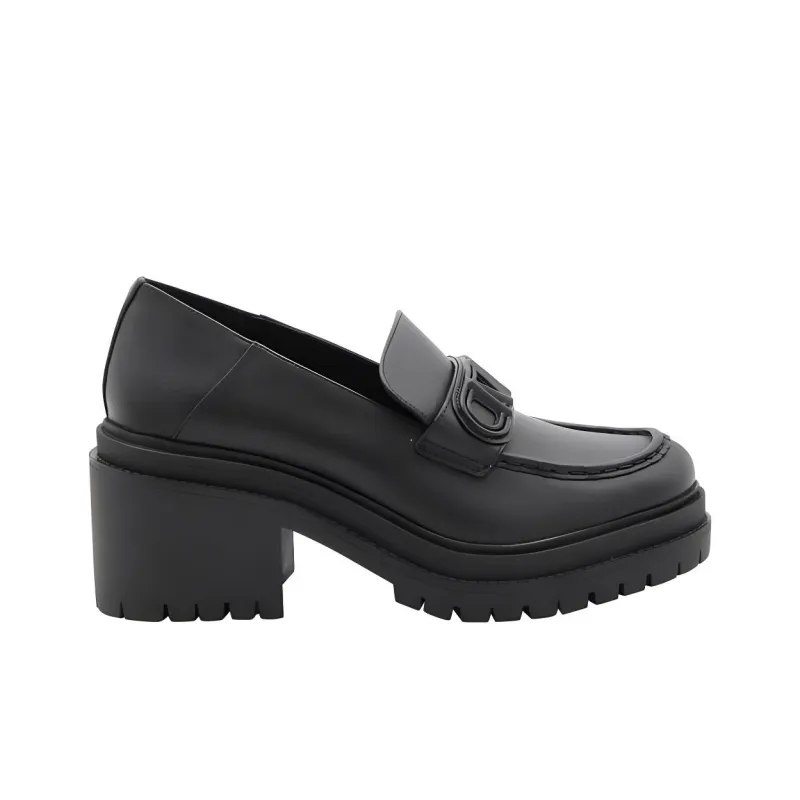 MICHAEL KORS Chunky Heel High Heels 8.5cm Women's Black-1