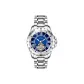 Blue White Sparkling Rhinestone Ring Style