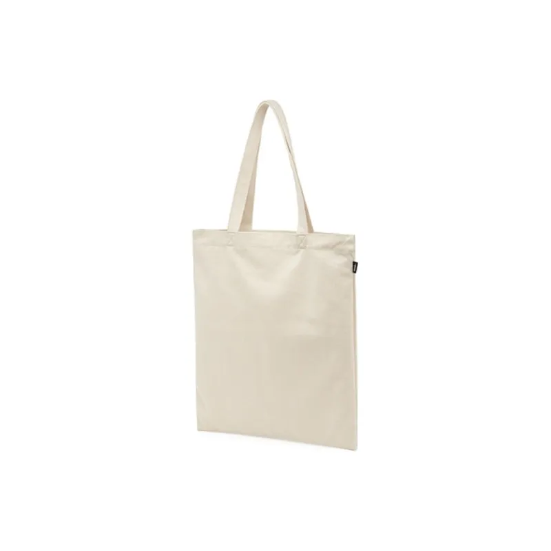 Vans Cotton Shopping Bag Shoulder Bag Handbag Regular Unisex Beige-2
