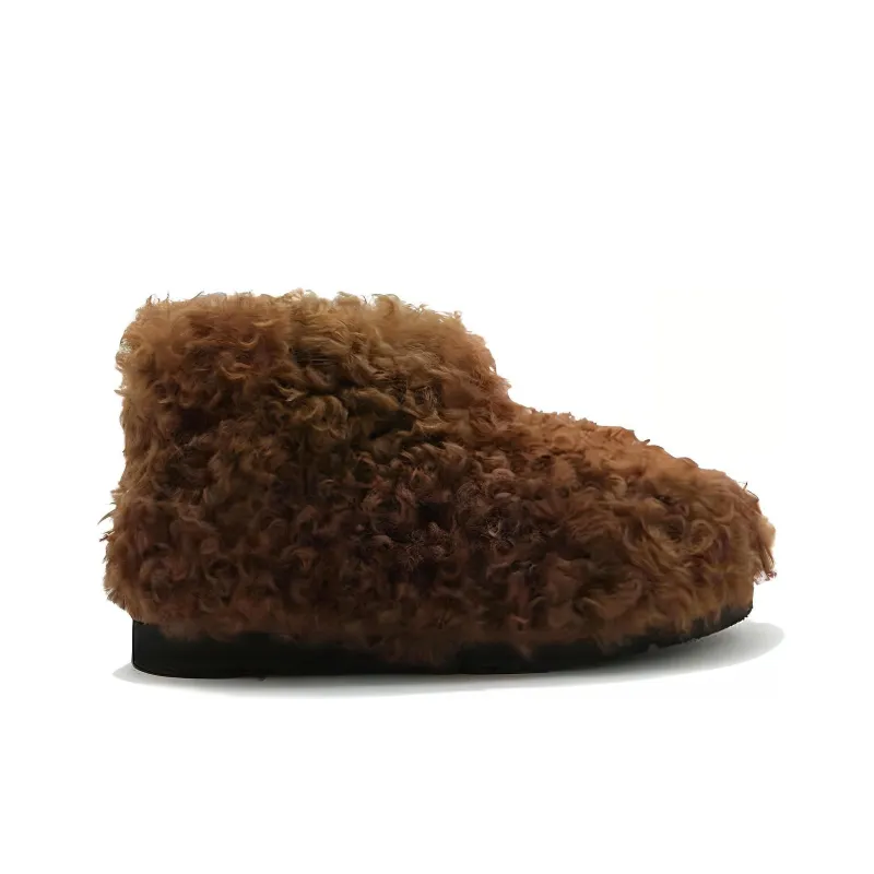 STAND STUDIO Olivia Faux-shearling Boots-1