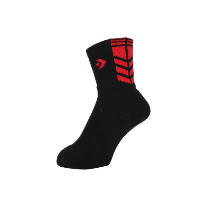 Converse Mid-Calf Socks Unisex 1 Pack Red-0