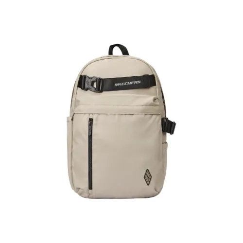 Skechers Fabric Backpack Regular Unisex Beige Brown