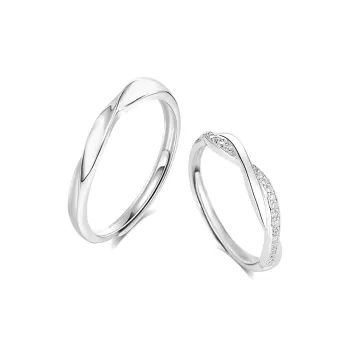 BLANK IN BLANK Sterling Silver Rings Unisex