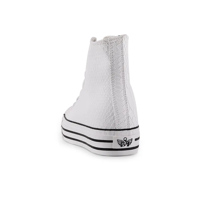 IiJin Height Increasing High Top Skateboard Shoes Women's-6