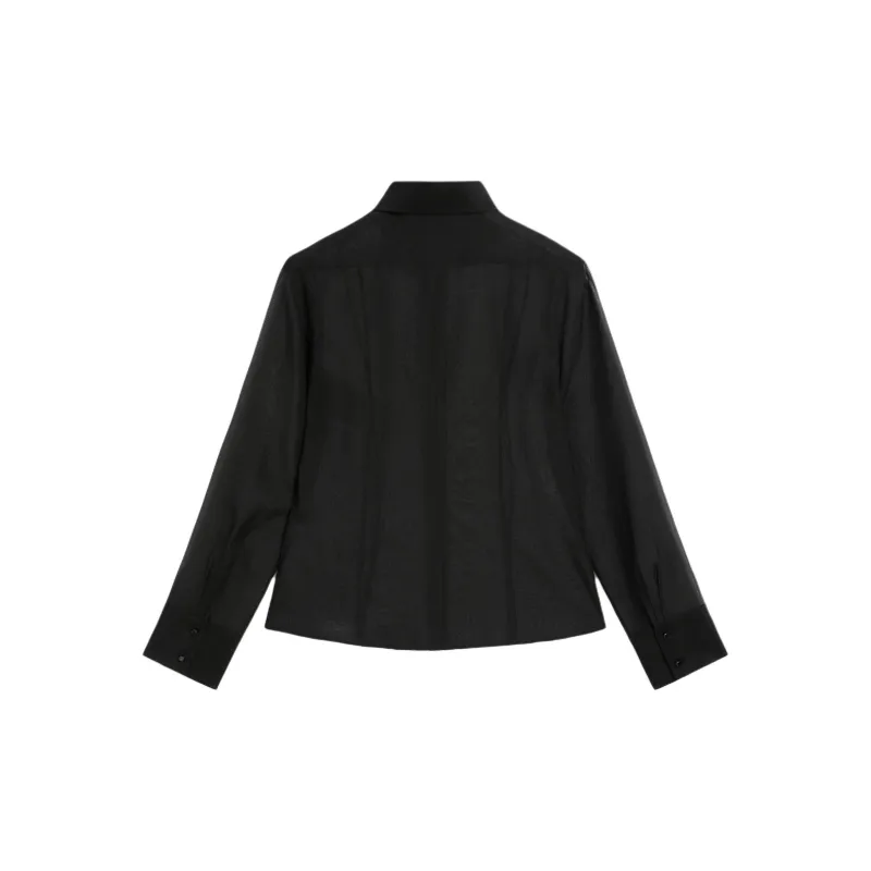 Massimo Dutti Shirt Women's Black-1