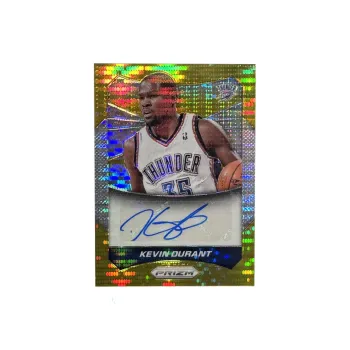 PANINI 2014 15 Prizm KD Gold Refractor 10 Parallel Same Back Signature Card Holographic Card Sports Cards 1 Pc