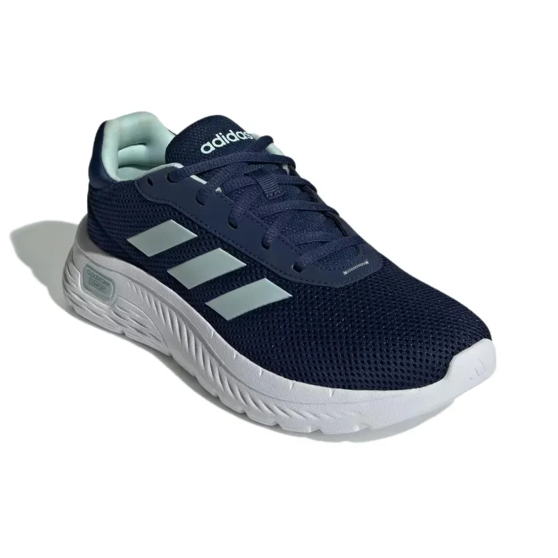 Adidas Cloudfoam Comfy Dark Blue Halo Mint Cloud White Women's-2