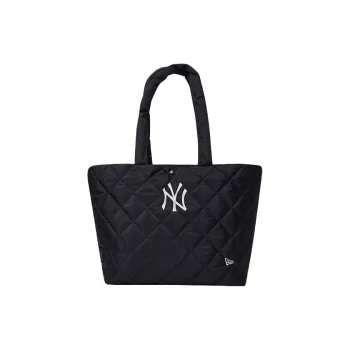 New Era MLB Collaboration Fabric Tote Bag, Shoulder Bag Tubas Unisex Black