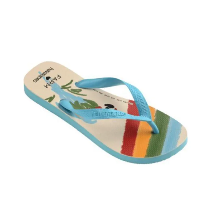 FARM RIO x Havaianas Abrasion-Resistant Flip Flops Women's Multicolor-3