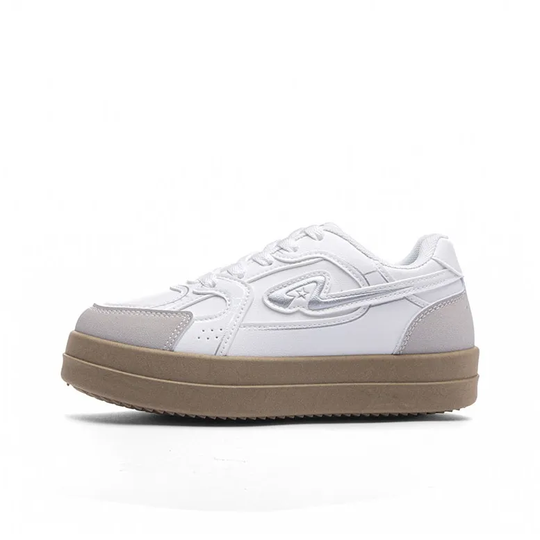 RENBEN Anti-Slip Wear-Resistant Low-Top Skateboard Shoes Women's-10