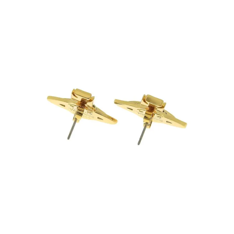 Vivienne Westwood Brass Earrings Women's Gold-3