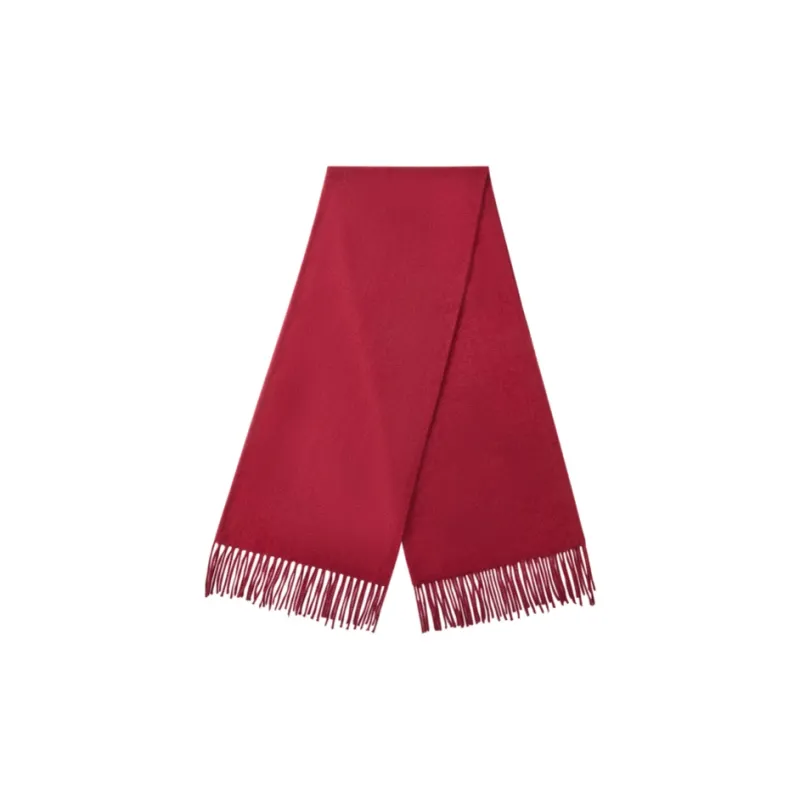 GXG Knit Scarves Men's Burgundy-1