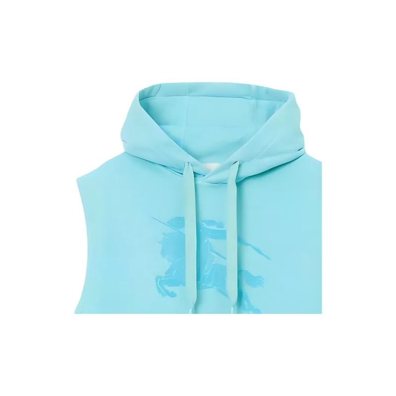 Burberry Equestrian Knight Sleeveless Hoodie-4
