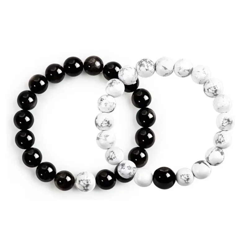 JIYAO Obsidian Bracelets Unisex-2