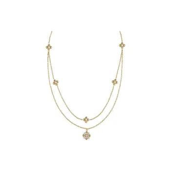 Bi disc 925 Sterling Silver Necklaces Unisex