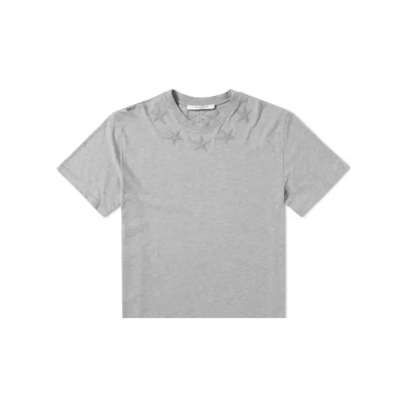 Givenchy T Shirts Men Gray-4