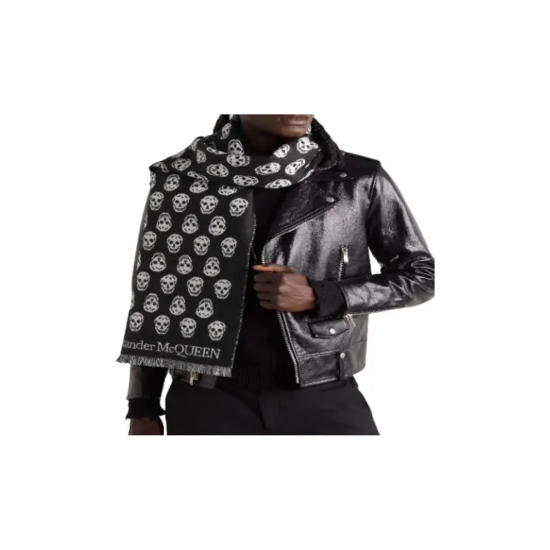 Alexander McQueen Skull print Scarf-5