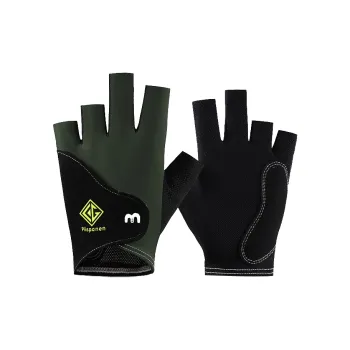 SMVP Billiards Three Finger Gloves Unisex Army Green