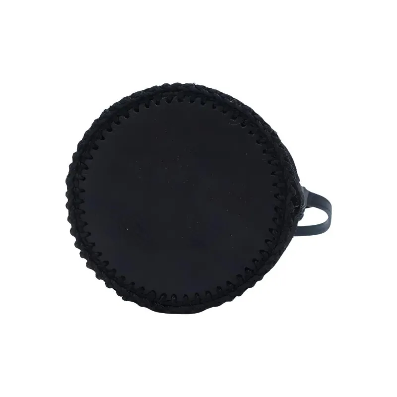 Anya Hindmarch Calfskin Envelope Bag Crossbody Bag Shoulder Bag Women's Black-4