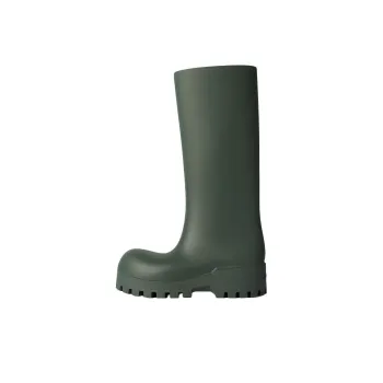 Balenciaga Rain Boots Women's Dark Green