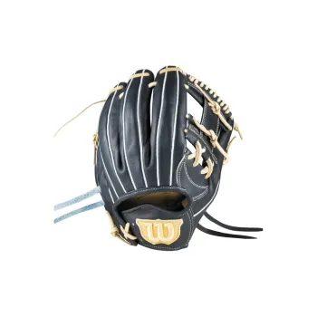 Wilson Baseball Gloves Catcher's Glove Leather Unisex Black