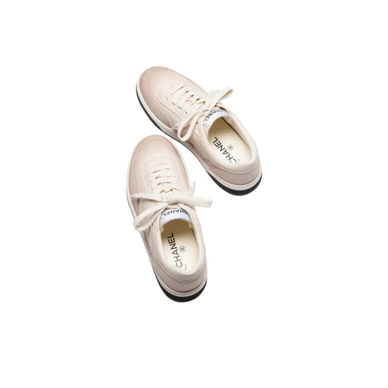 CHANEL 24K Low-Top Skateboard Shoes Women's Light Orange-4
