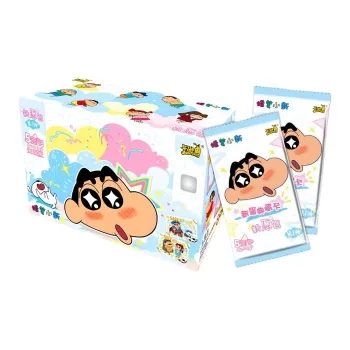 KAYOU Crayon Shin Chan New Flavor Collector's Card New Wish Bag First Stretch IP/Anime Cards 1 Box Of 20 Bags