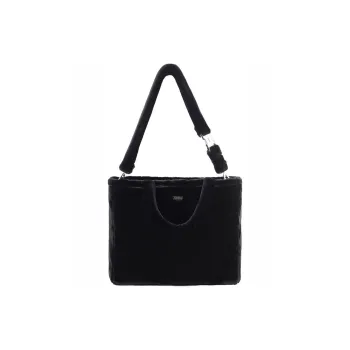 TEAM WANG Design Polyester Crossbody Handbags Regular Unisex Black