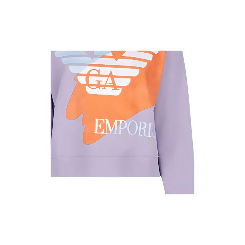 EMPORIO ARMANI Sweatshirts Women's Purple-5