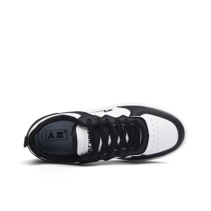 RENBEN Shock Absorbers With Slip Resistant Features Low Top Skateboard Shoes Women's-7