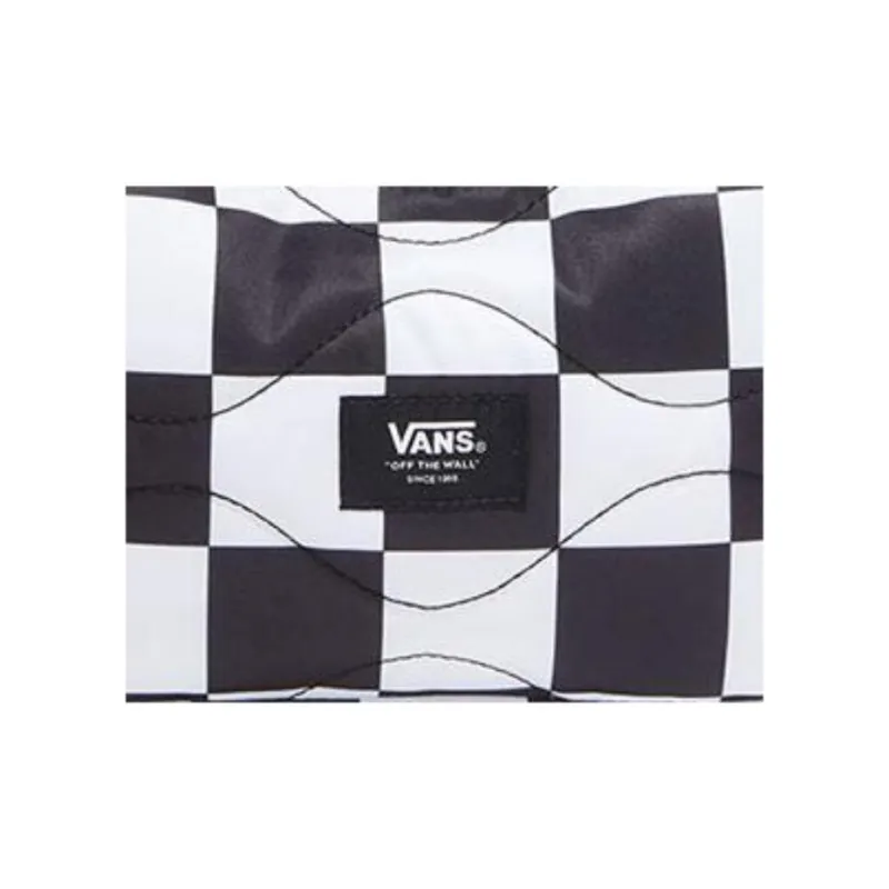 Vans Polyester Shoulder Bag Handbag Shoulder Bag Regular Women's Black & White-4