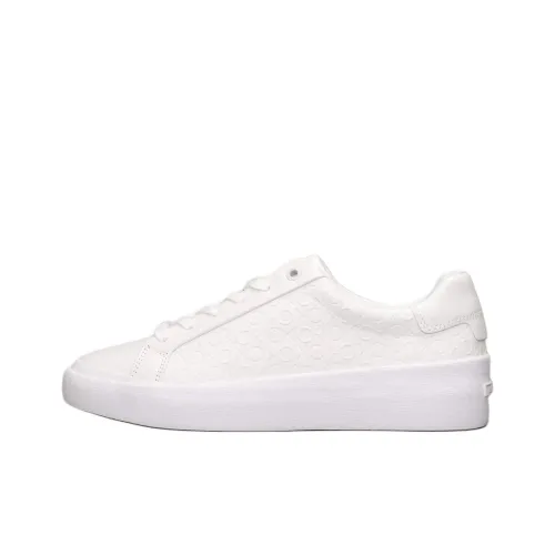 CALVIN KLEIN Low-Top Skateboard Shoes Women's White