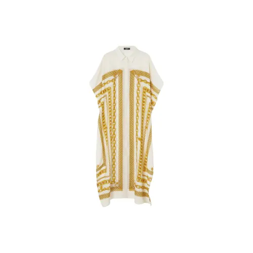 VERSACE Chain Link Printed Short Sleeved Cover Up