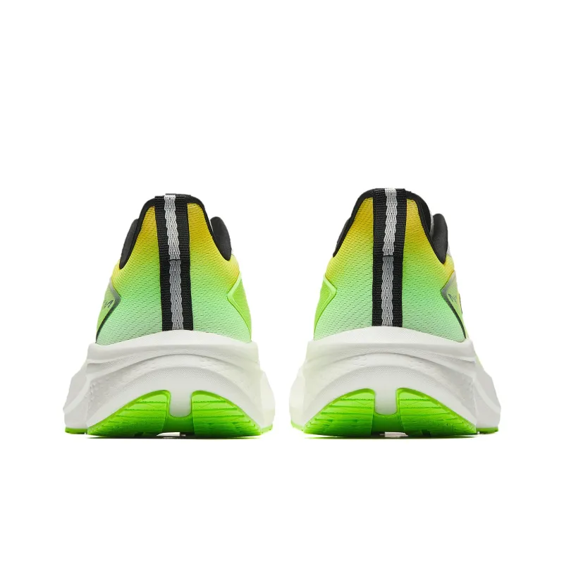 Anta Anti-Slip And Wear-Resistant Breathable Low-Top Casual Running Shoes Men's White Yellow Green-5