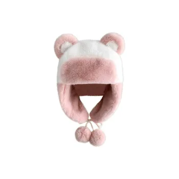 JKEM Rabbit Hair Hats & Caps Unisex