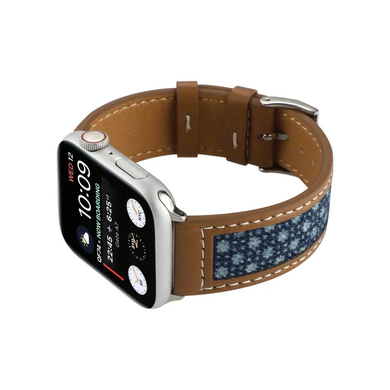 AOMN Watch Band Apple Compatibility Canvas Material-12