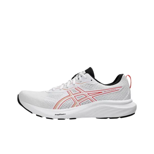 Asics GEL CONTEND 9 Abrasion Resistant Low Top Casual Shoes Men's White