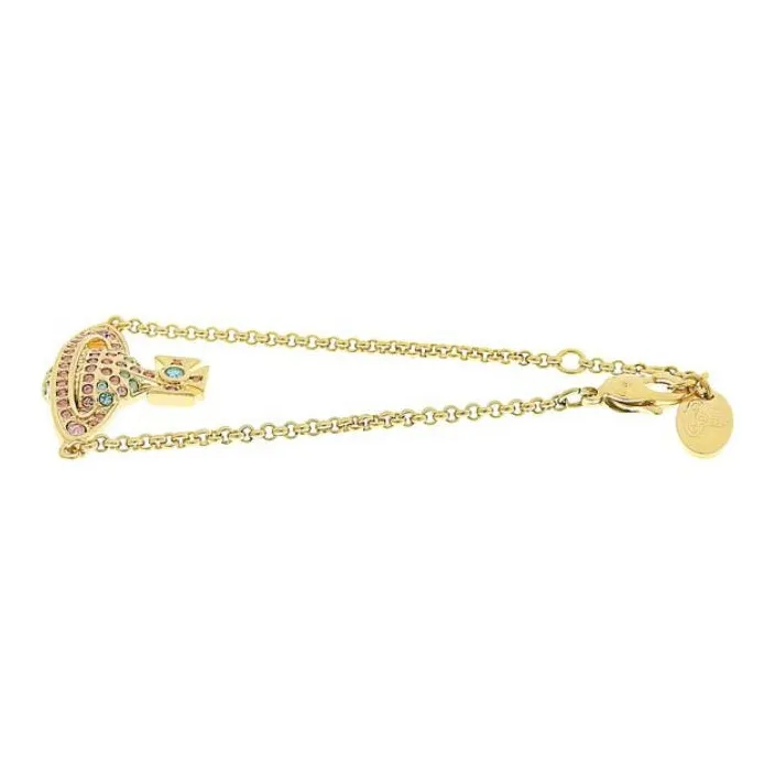 Vivienne Westwood Brass Bracelets Women's Gold-2