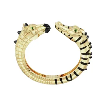 CARTIER Moonstone Bangles Women's Gold
