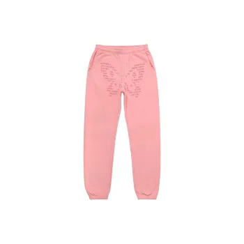 Praying Casual Pants Unisex Pink